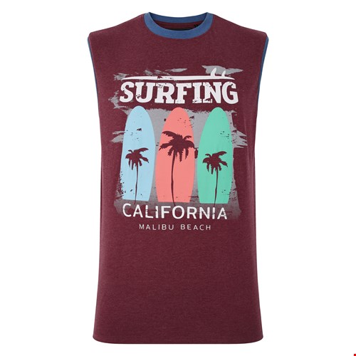 KAM Surfing California Sleeveless Tee